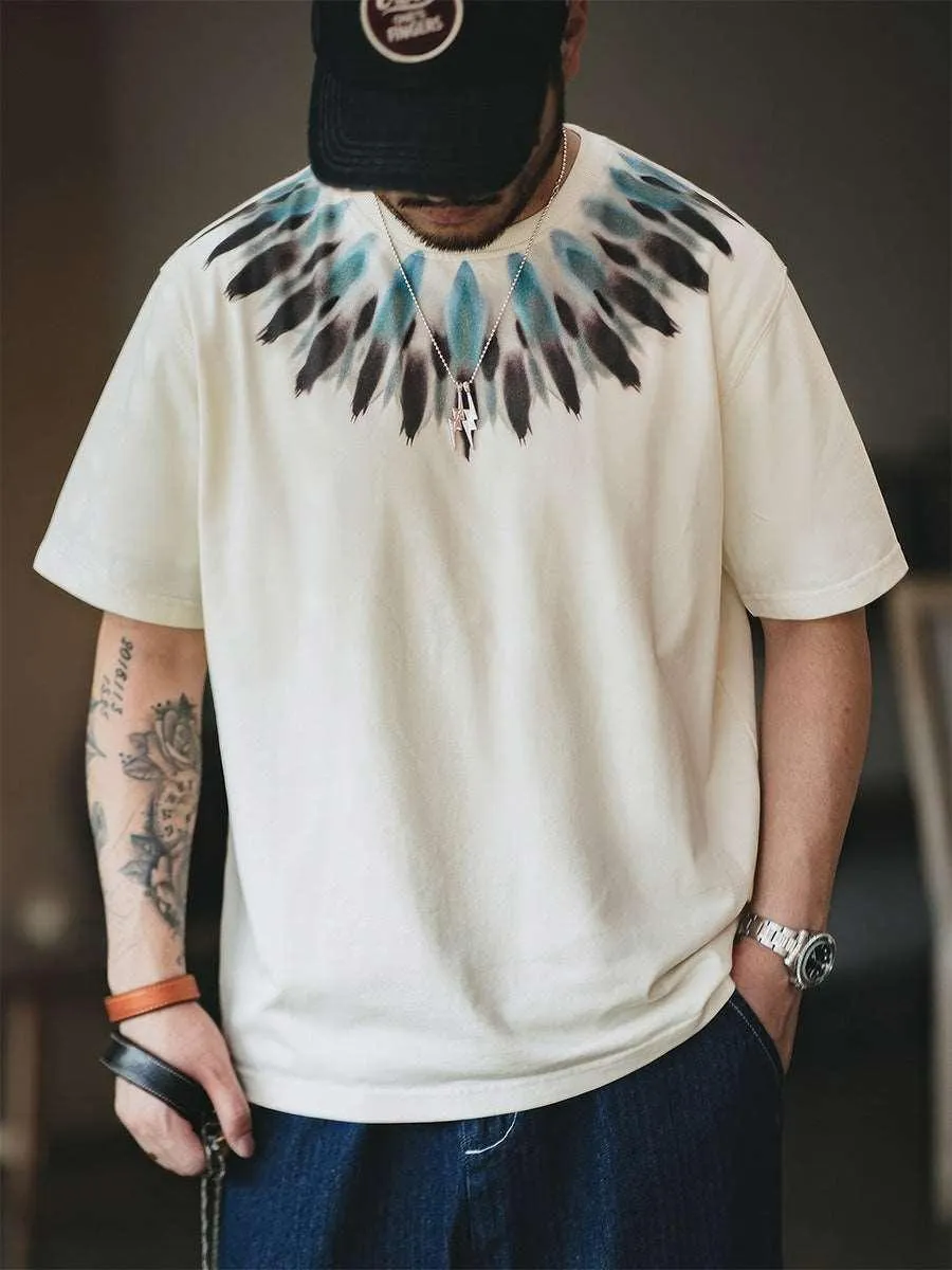 American Indian Eagle Feather T-shirt