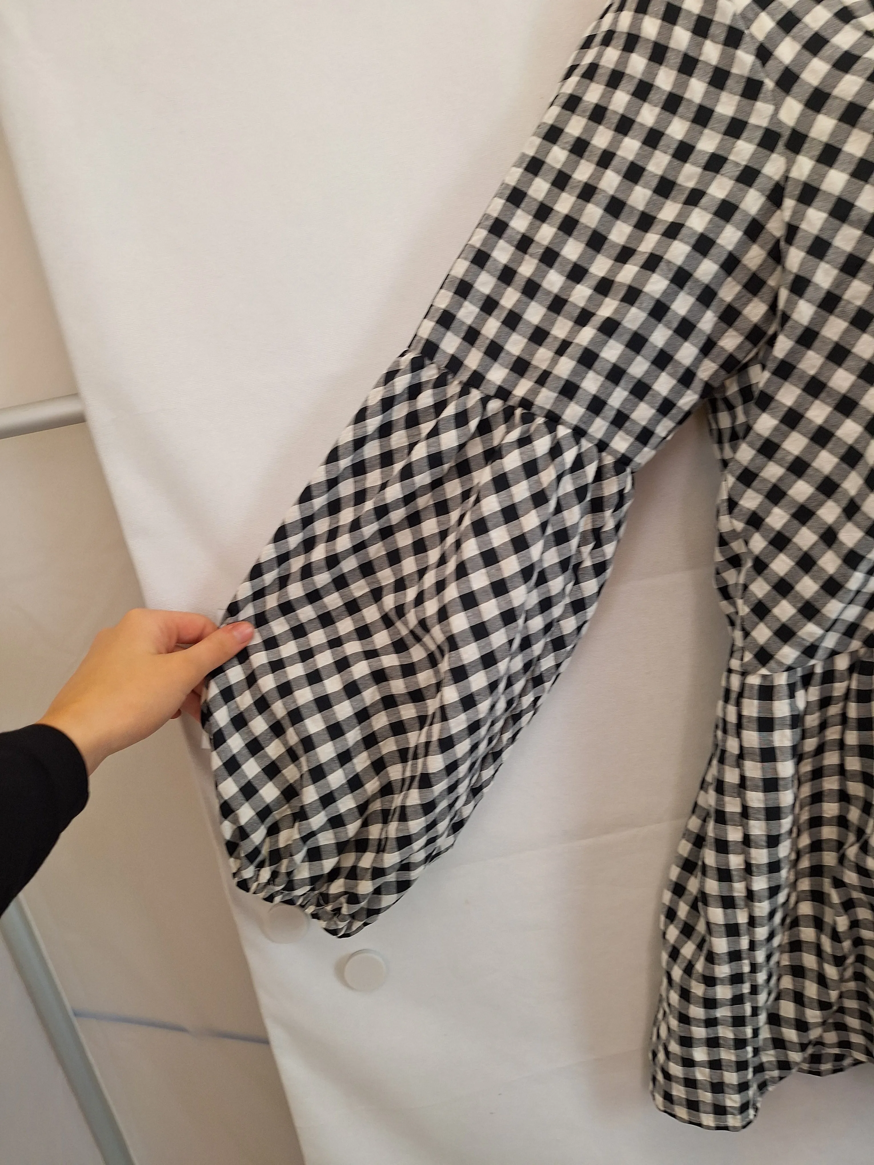 Atmos & Here Essential Summer Gingham Mini Dress Size 14