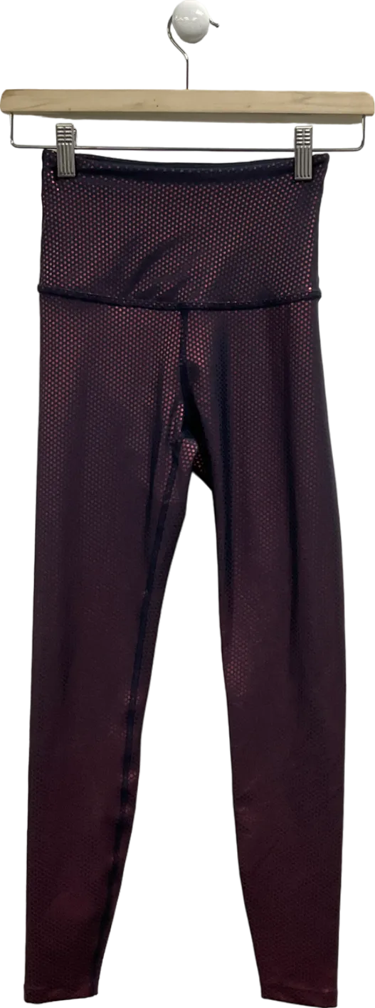 Beyond Yoga Blue Foil Spotted High Waist Legging UK XS