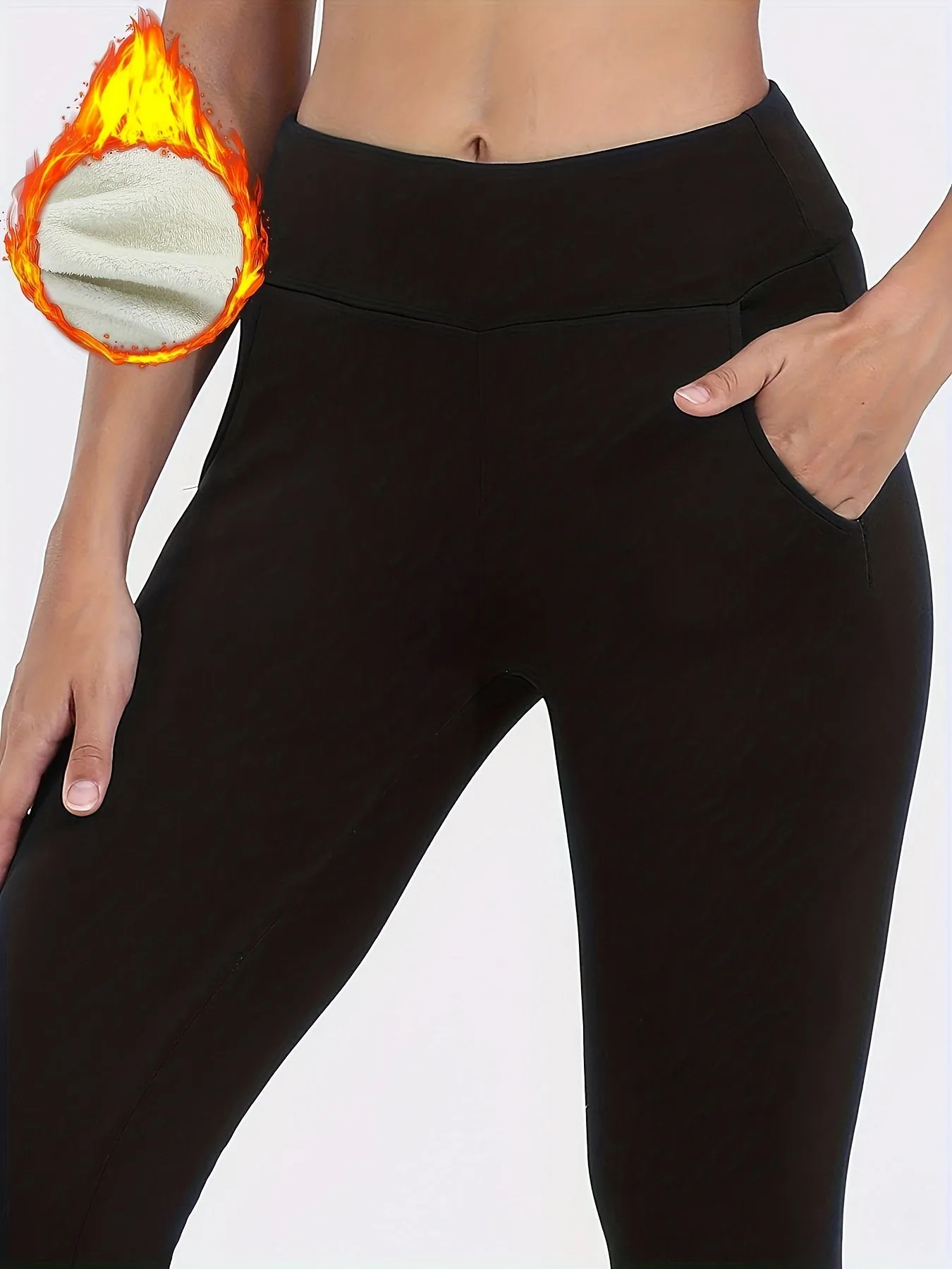 Cozy Pocket Leggings Stay Warm and Stylish This Season