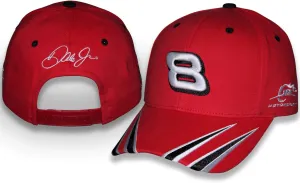 Dale Earnhardt Jr 2025 Raised 8 Red Element Snapback Hat