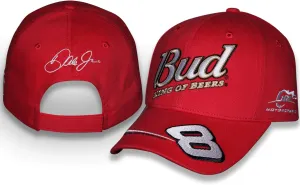 Dale Earnhardt Jr 2025 Retro Sponsor Number 8 Brim Red Hat