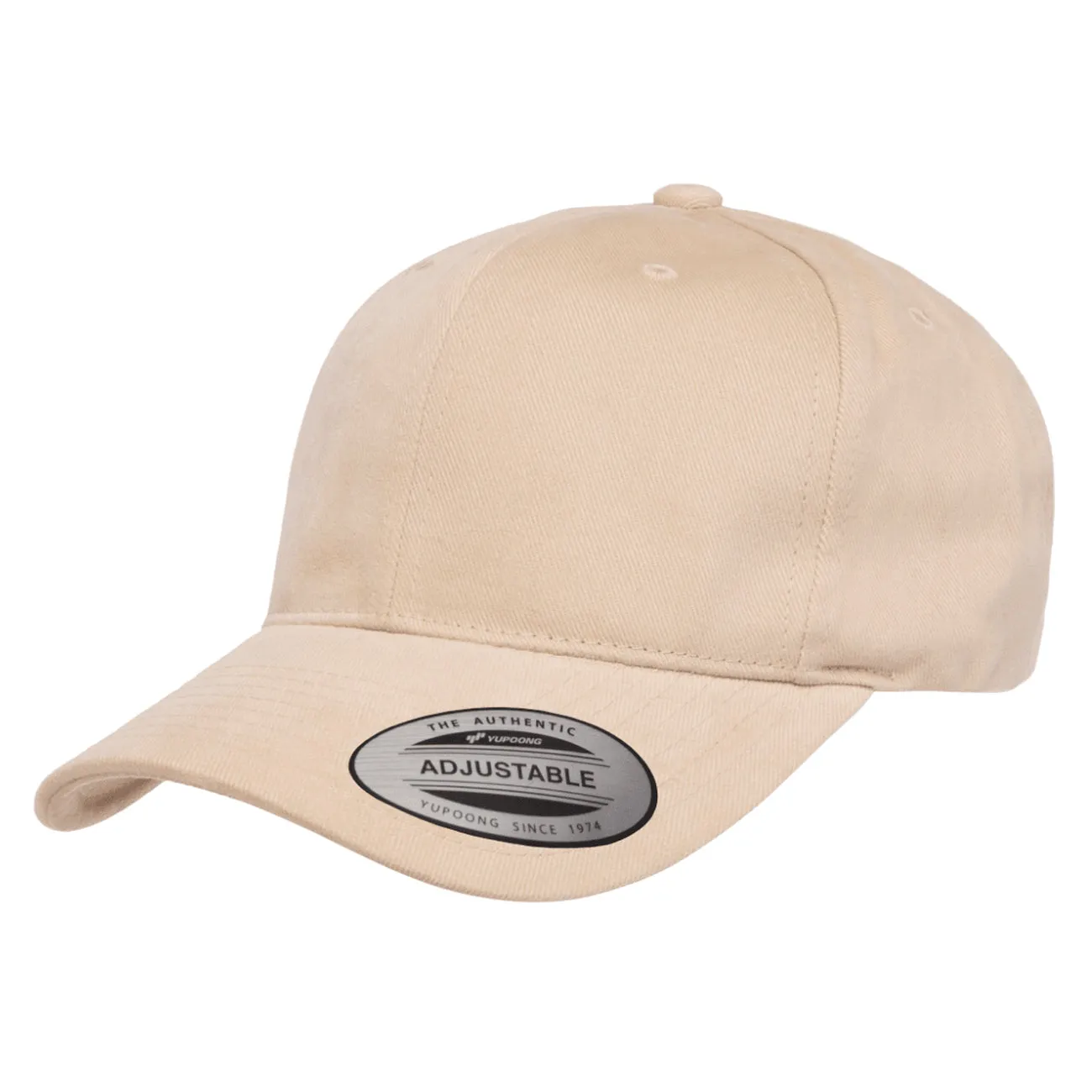 Flexfit Yupoong Classics® Brushed Cotton Twill Mid Profile Cap