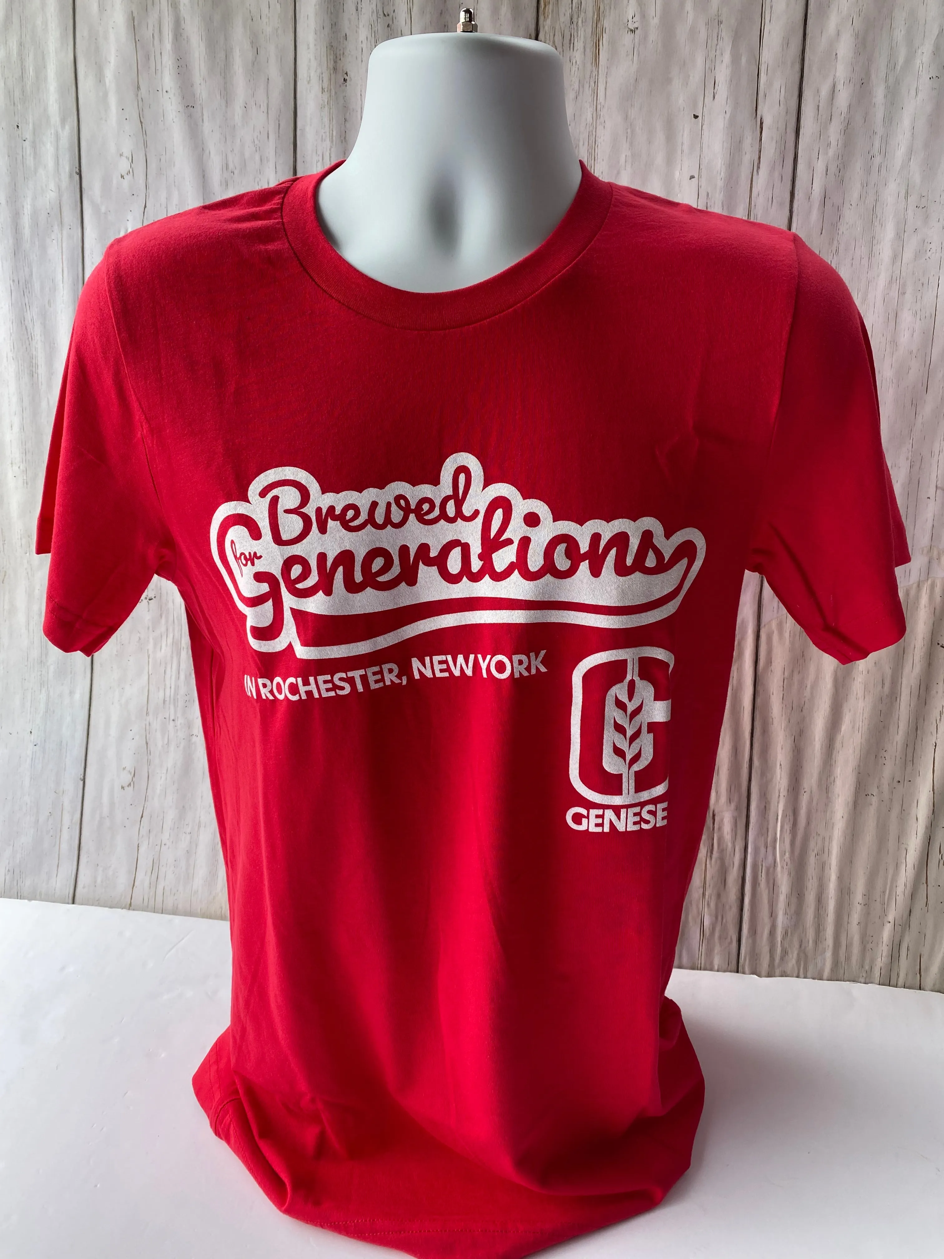 Genesse Brewed for Generations T Red