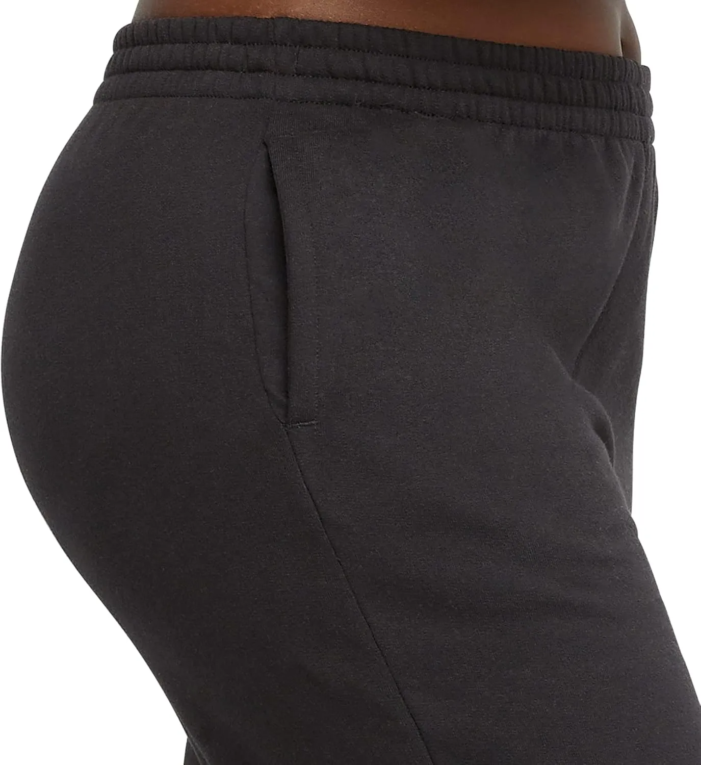 Hanes Women's Midweight Fleece Jogger Sweatpants with Pockets, Plus, Floral, 30