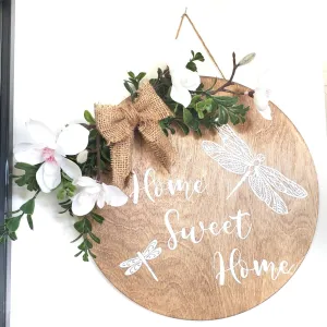 Home Sweet Home Round Welcome Sign - A Transformative Addition to Your Home Decor