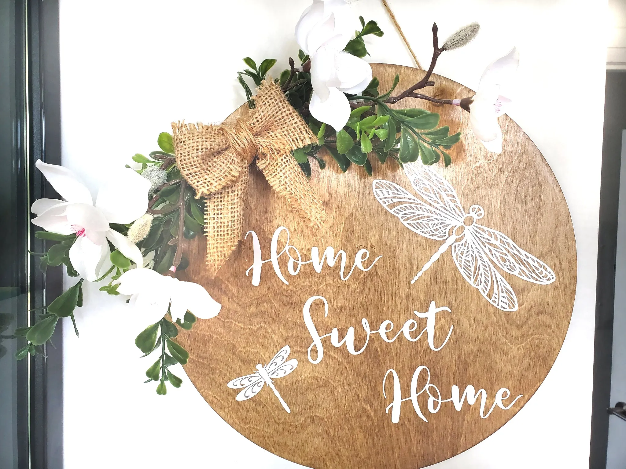 Home Sweet Home Round Welcome Sign - A Transformative Addition to Your Home Decor