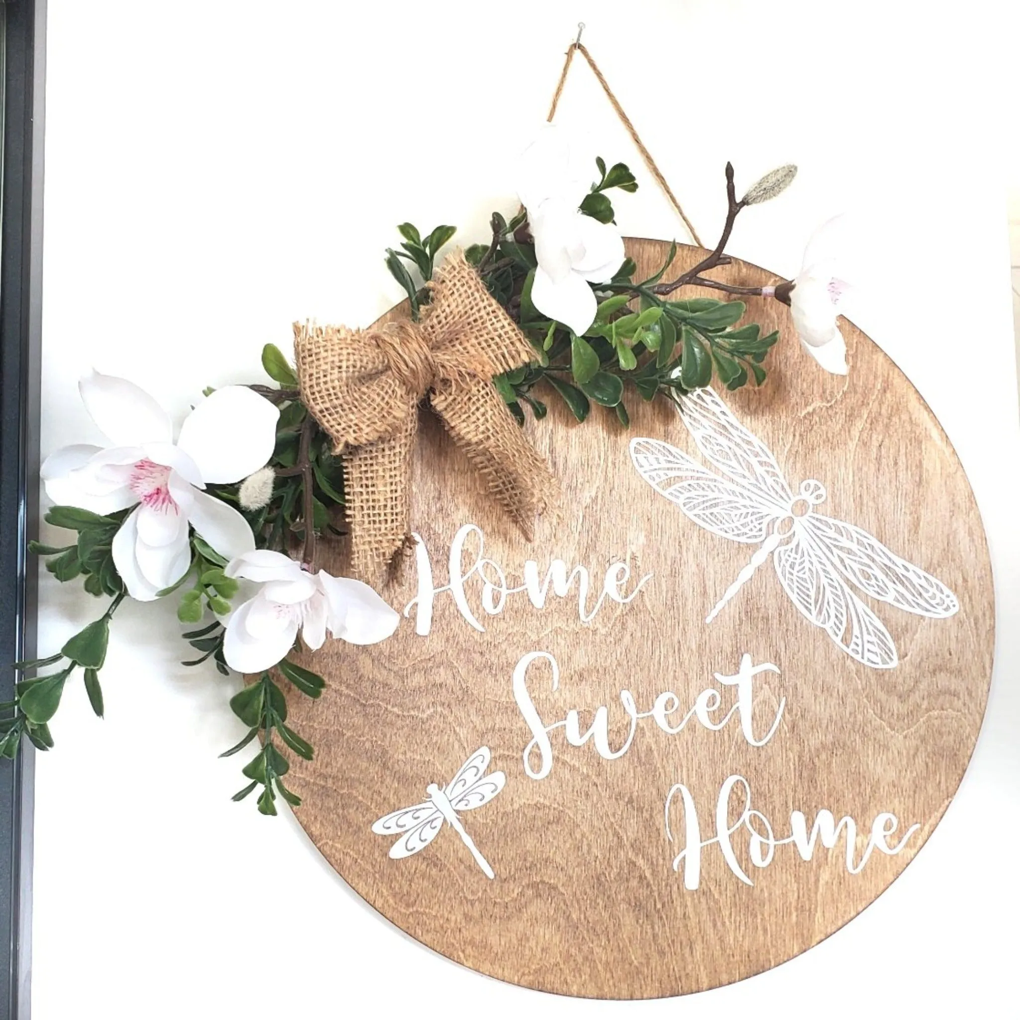 Home Sweet Home Round Welcome Sign - A Transformative Addition to Your Home Decor