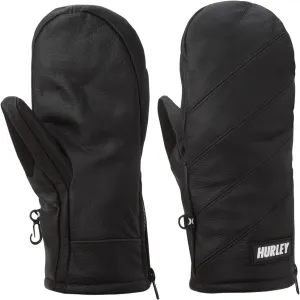 Hurley Mens Snow Mittens  Parkway Fleece Lined Insulated Waterproof Ski and Snowboard Mittens: 3M Thinsulate