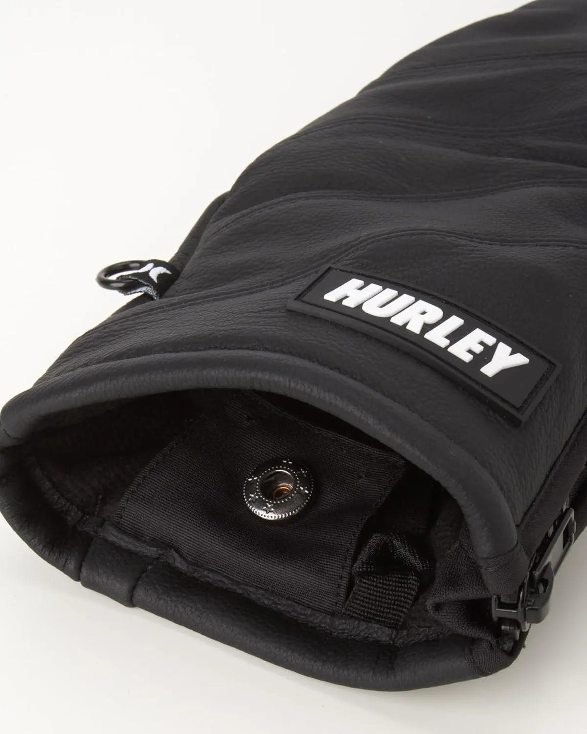 Hurley Mens Snow Mittens  Parkway Fleece Lined Insulated Waterproof Ski and Snowboard Mittens: 3M Thinsulate