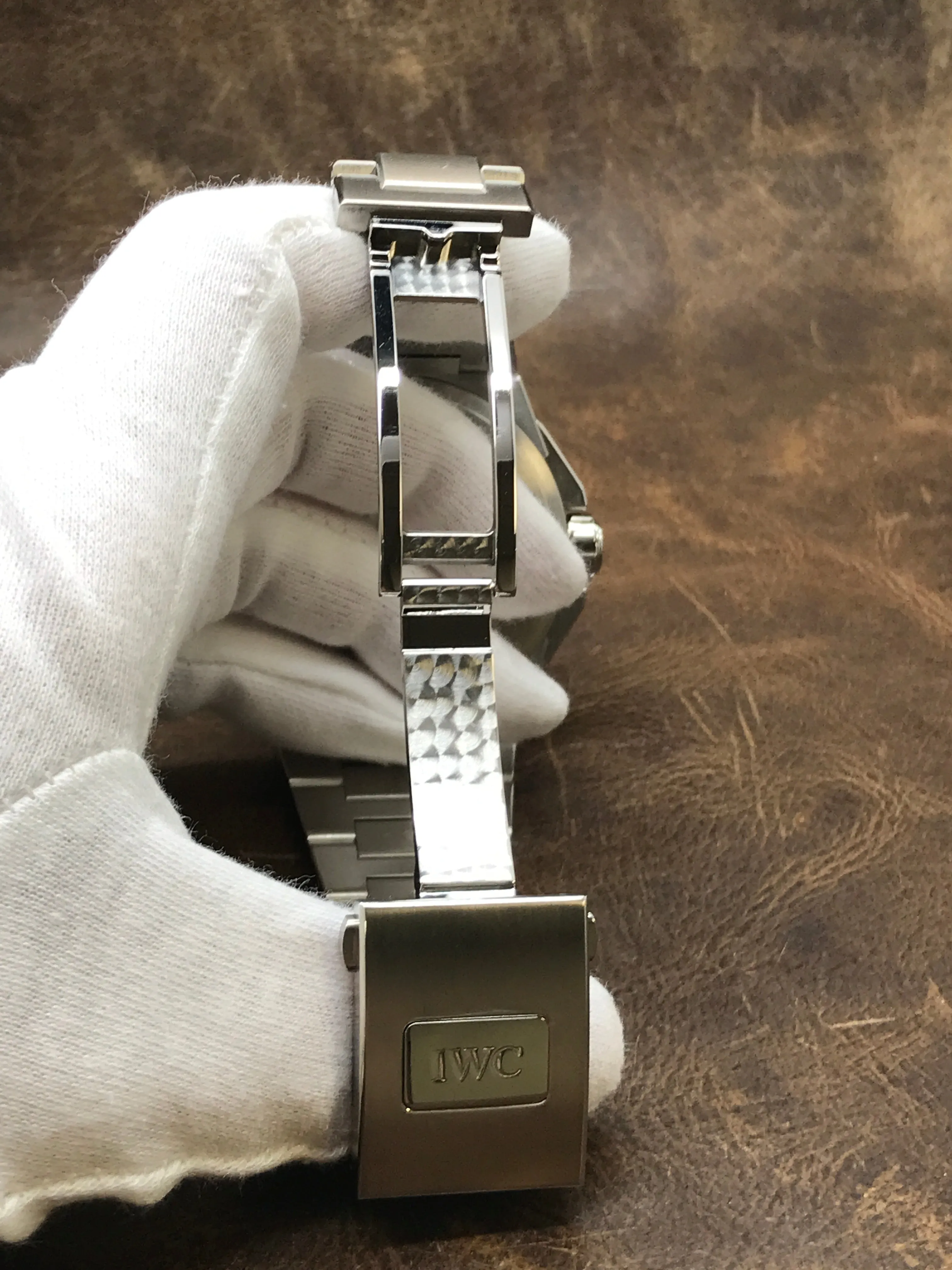 IWC INGENIEUR DUAL TIME IW324402 Black Dial Automatic Men's Watch