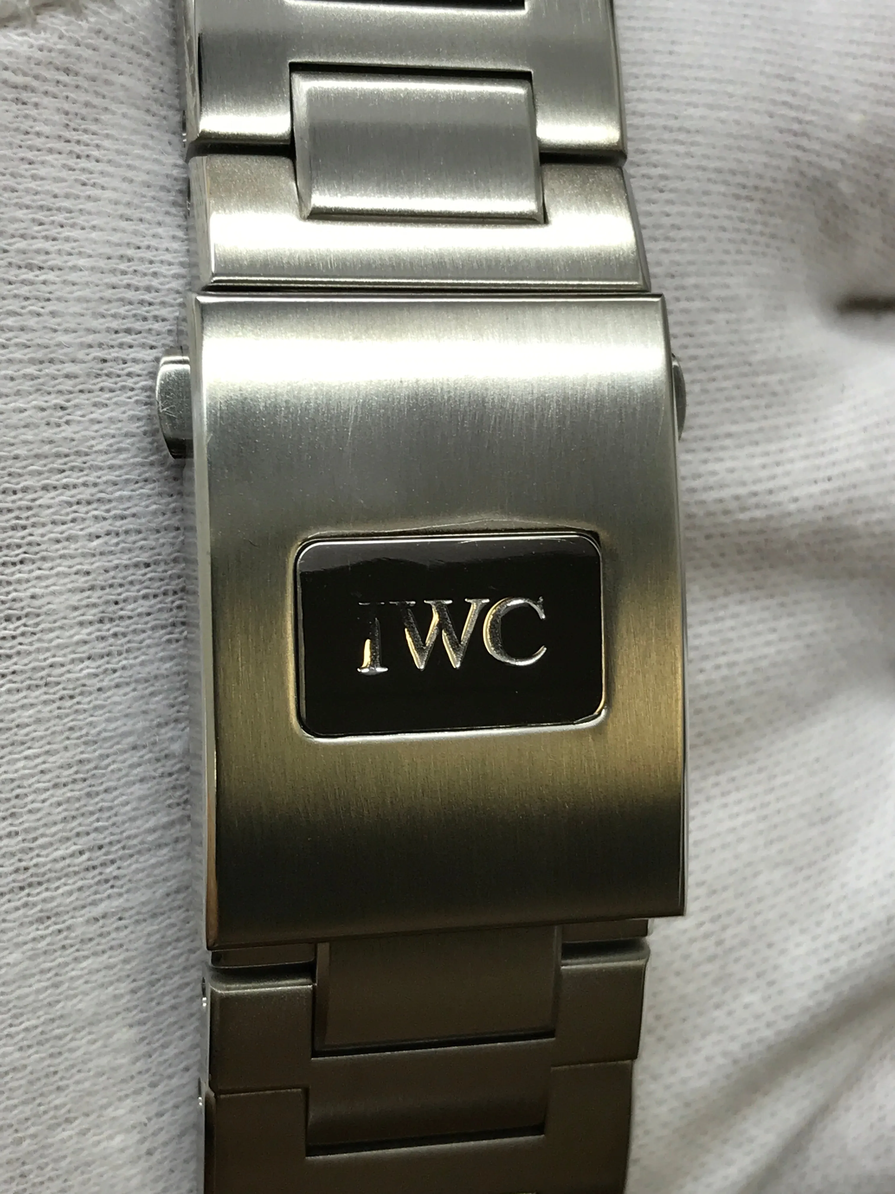 IWC INGENIEUR DUAL TIME IW324402 Black Dial Automatic Men's Watch
