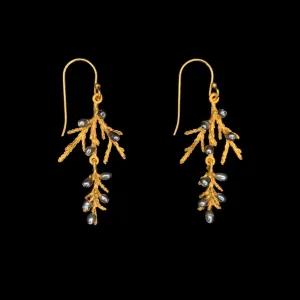 Juniper Earrings - Dainty Wire Drop