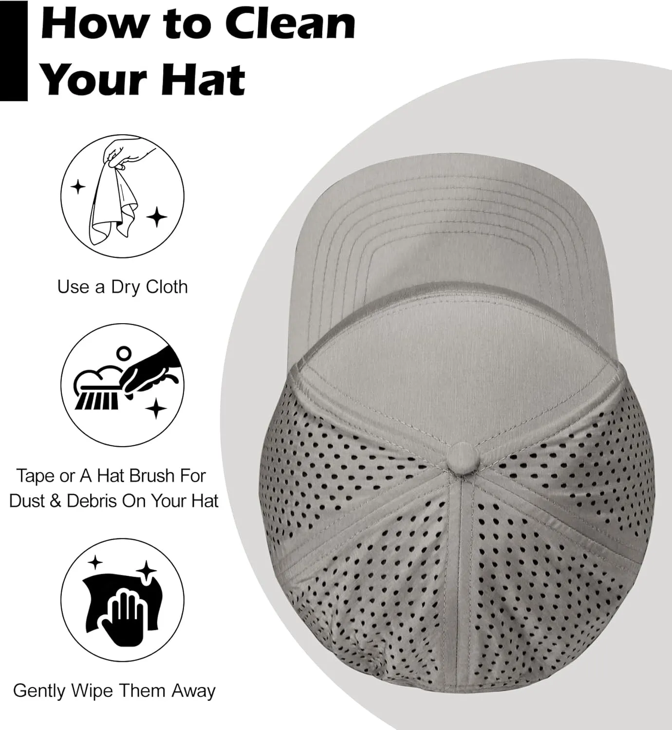 LiuSuper XXL Snapback Hats for Men, Flat Brim Hats for Men, Adjustable Mesh Trucker Hat for Women Big Head