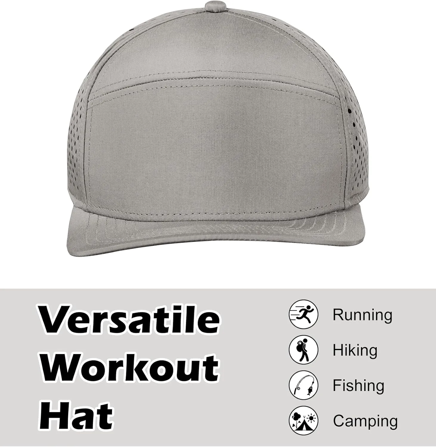 LiuSuper XXL Snapback Hats for Men, Flat Brim Hats for Men, Adjustable Mesh Trucker Hat for Women Big Head