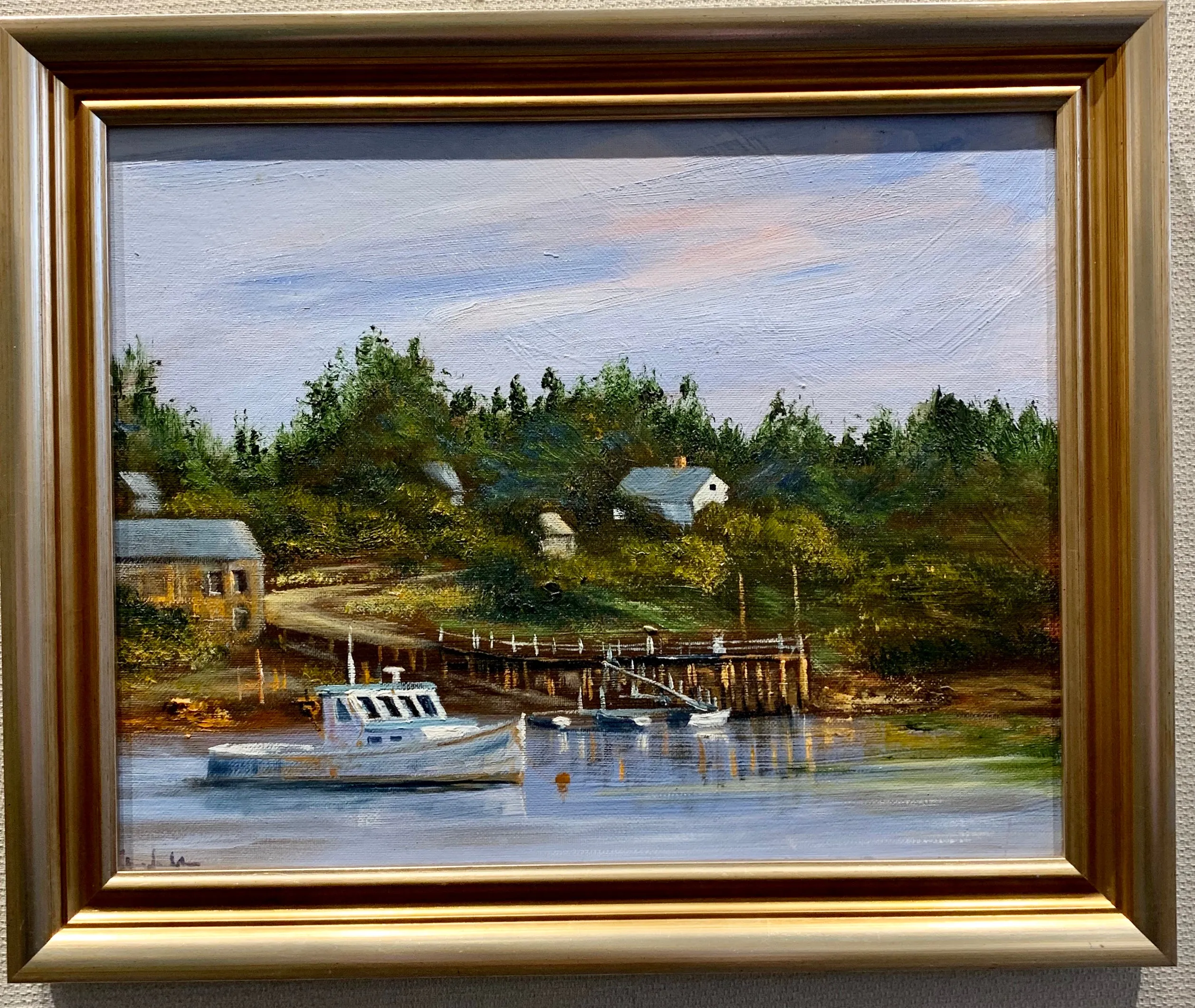 llse Au Haut ME - Way of Life-   oil on canvas by artist JEREMY RUGGE-PRICE