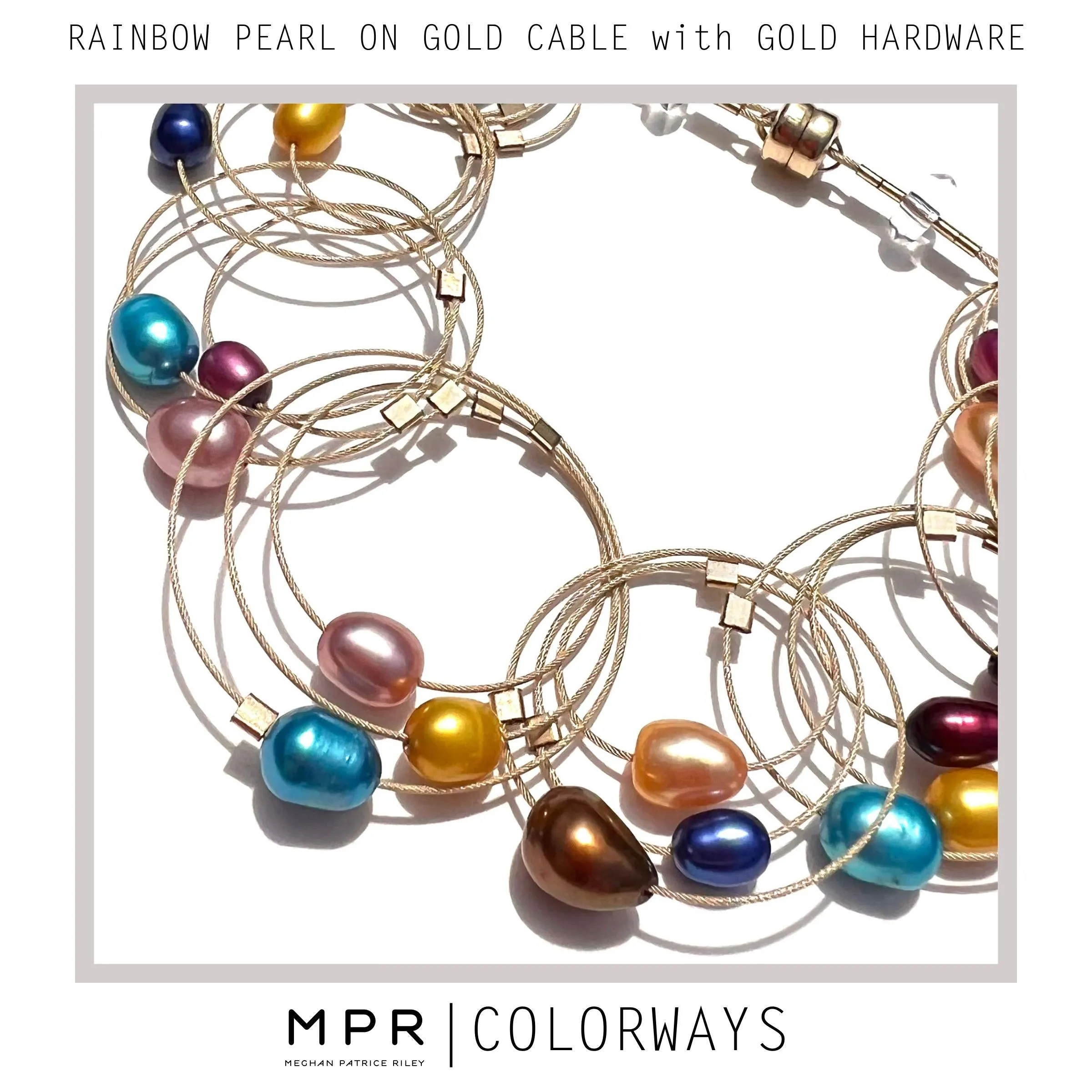 Multi-Interlock Hook Earrings with Stones