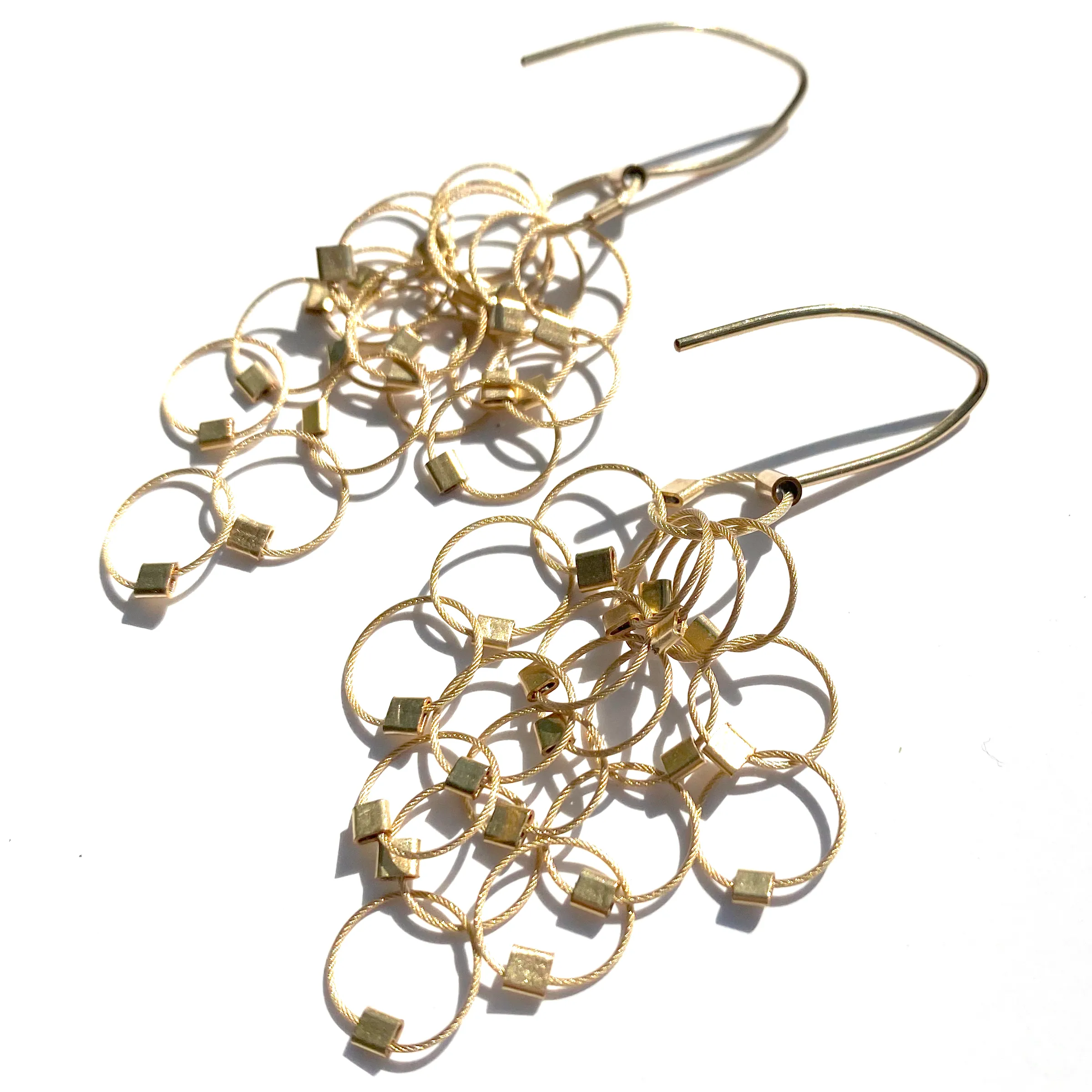 Multi-Interlock Hook Earrings