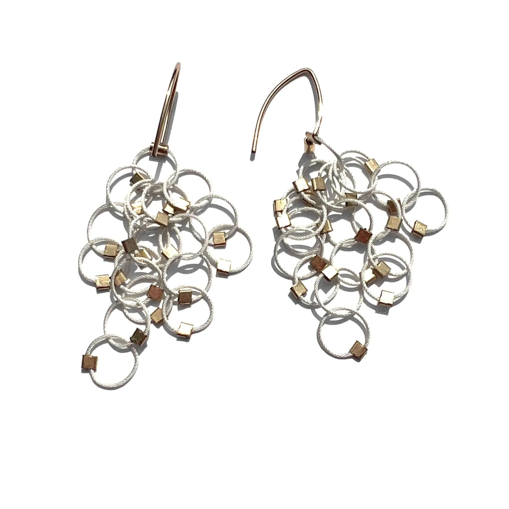 Multi-Interlock Hook Earrings