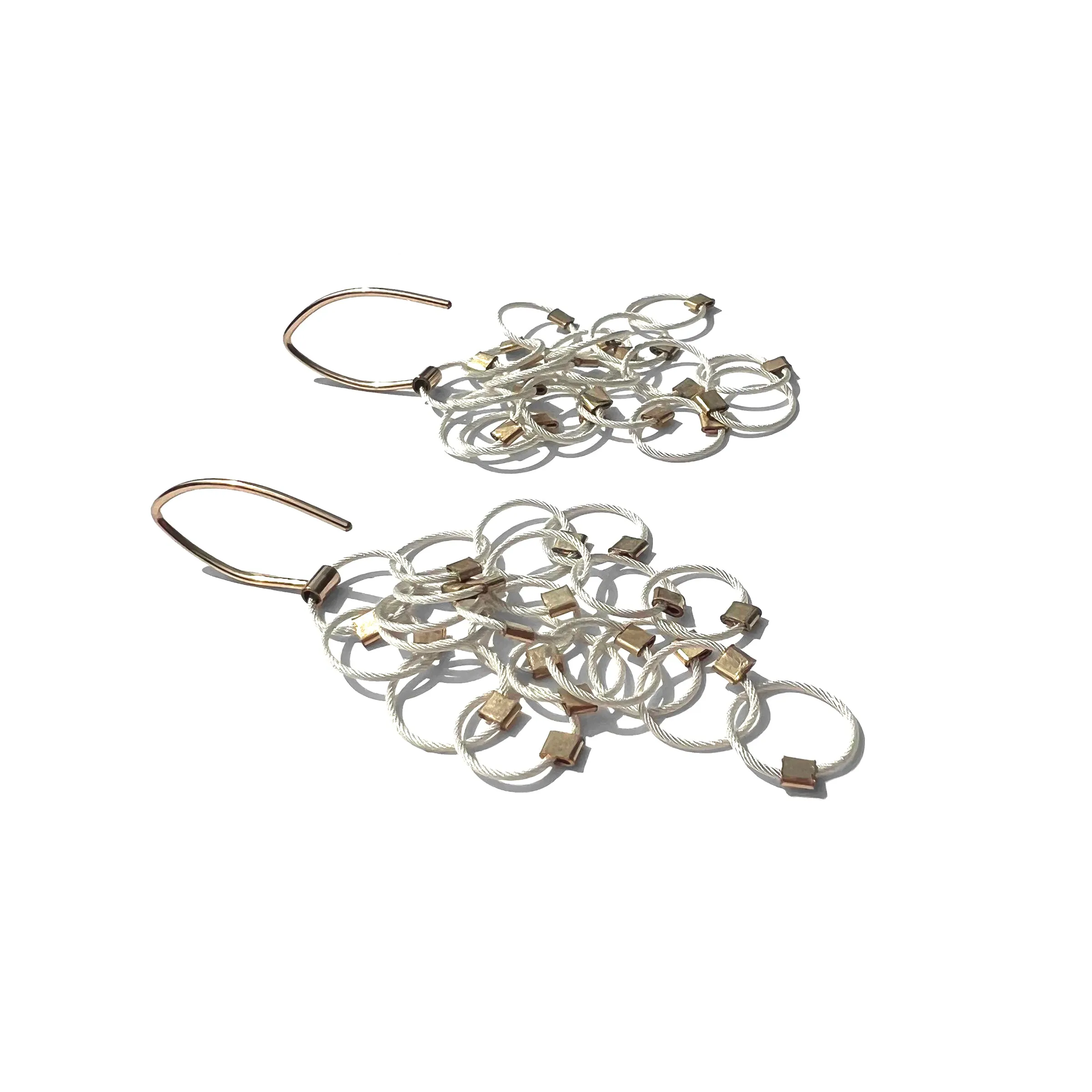 Multi-Interlock Hook Earrings