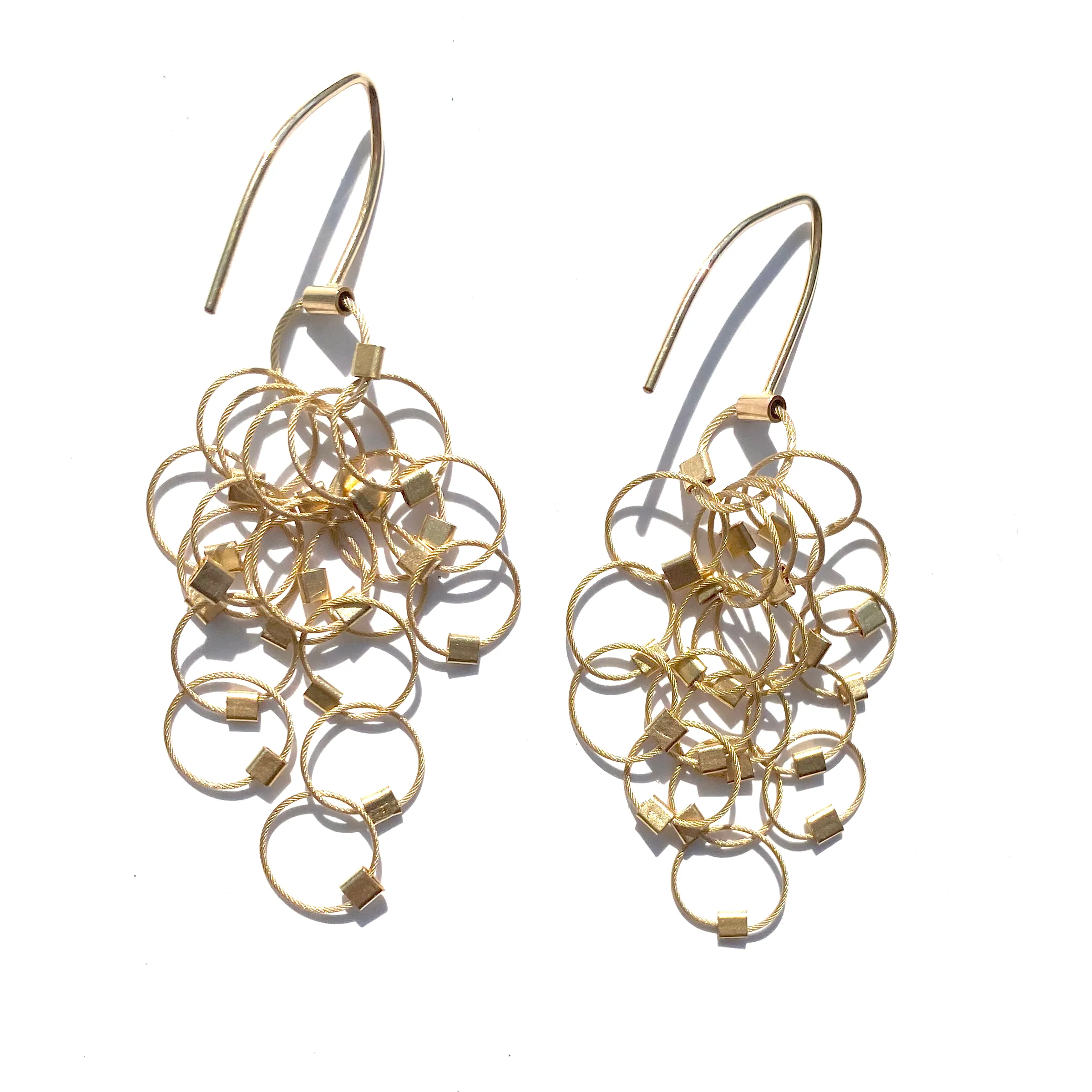 Multi-Interlock Hook Earrings