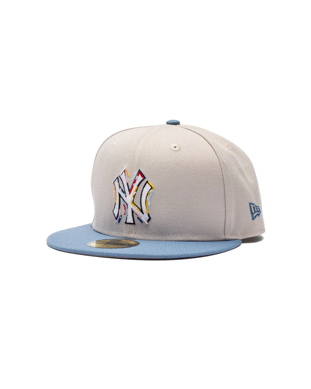 New York Yankees Color Brush Fitted Hat