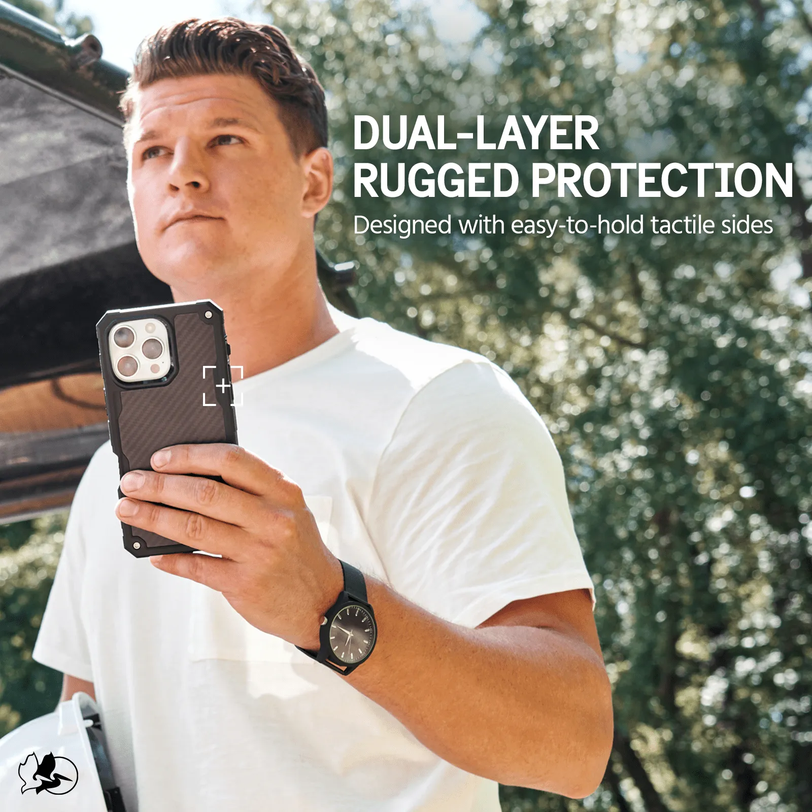 Pelican Shield Carbon Fiber MagSafe - iPhone 16 Pro Max