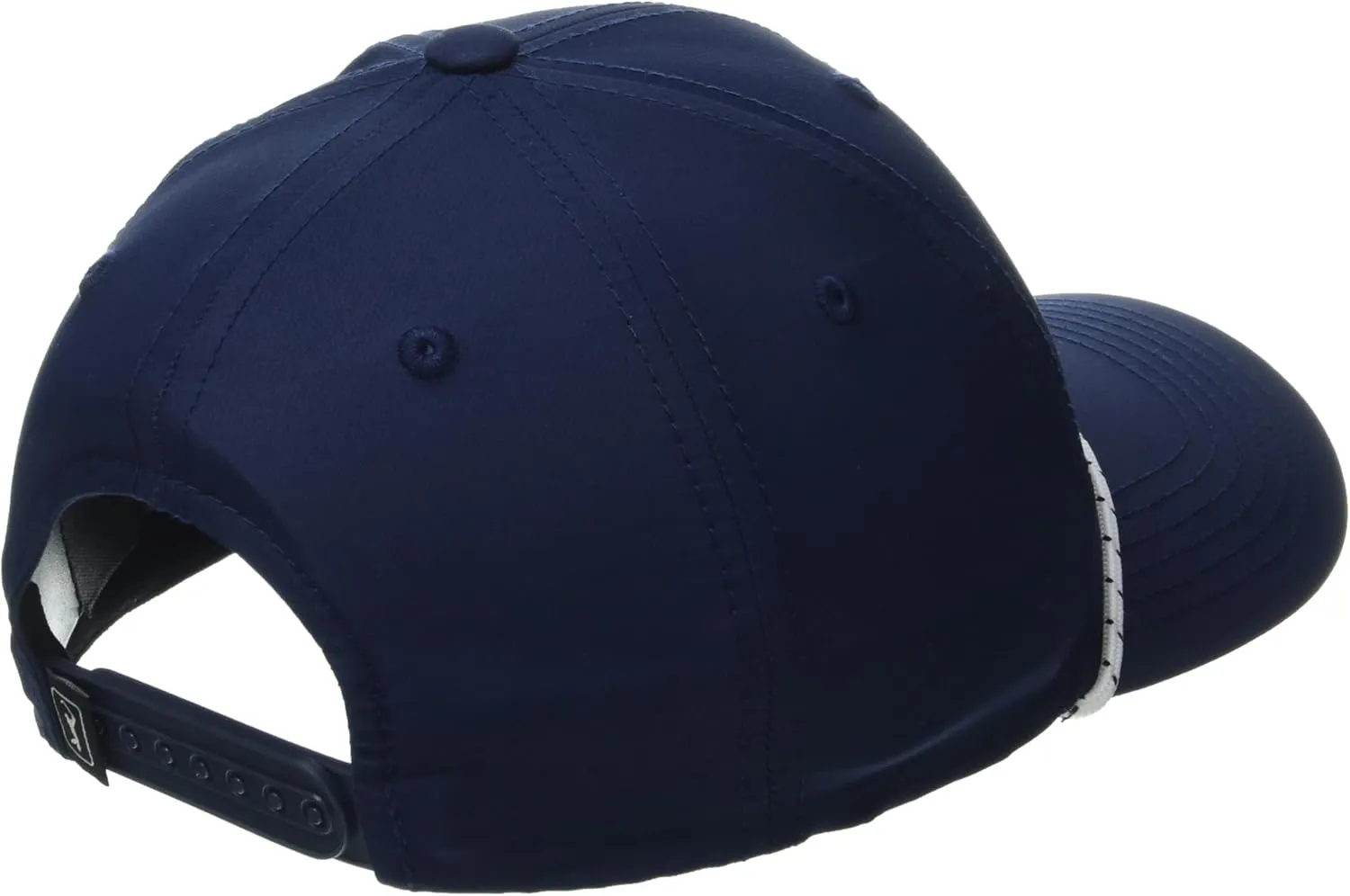 PGA TOUR Men's Premium Label Golf Cap, Pre-Curved Visor, Snapback Closure, Ventilated and Durable