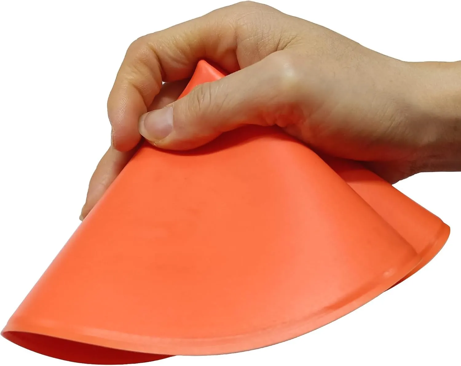 Poly Spot Markers 9 inch 15 Pcs Non-Slip Rubber Agility Markers Flat Field Cones Floor Dots for Football, Soccer, Basketball Training Markers, School Activities, Exercise Drills
