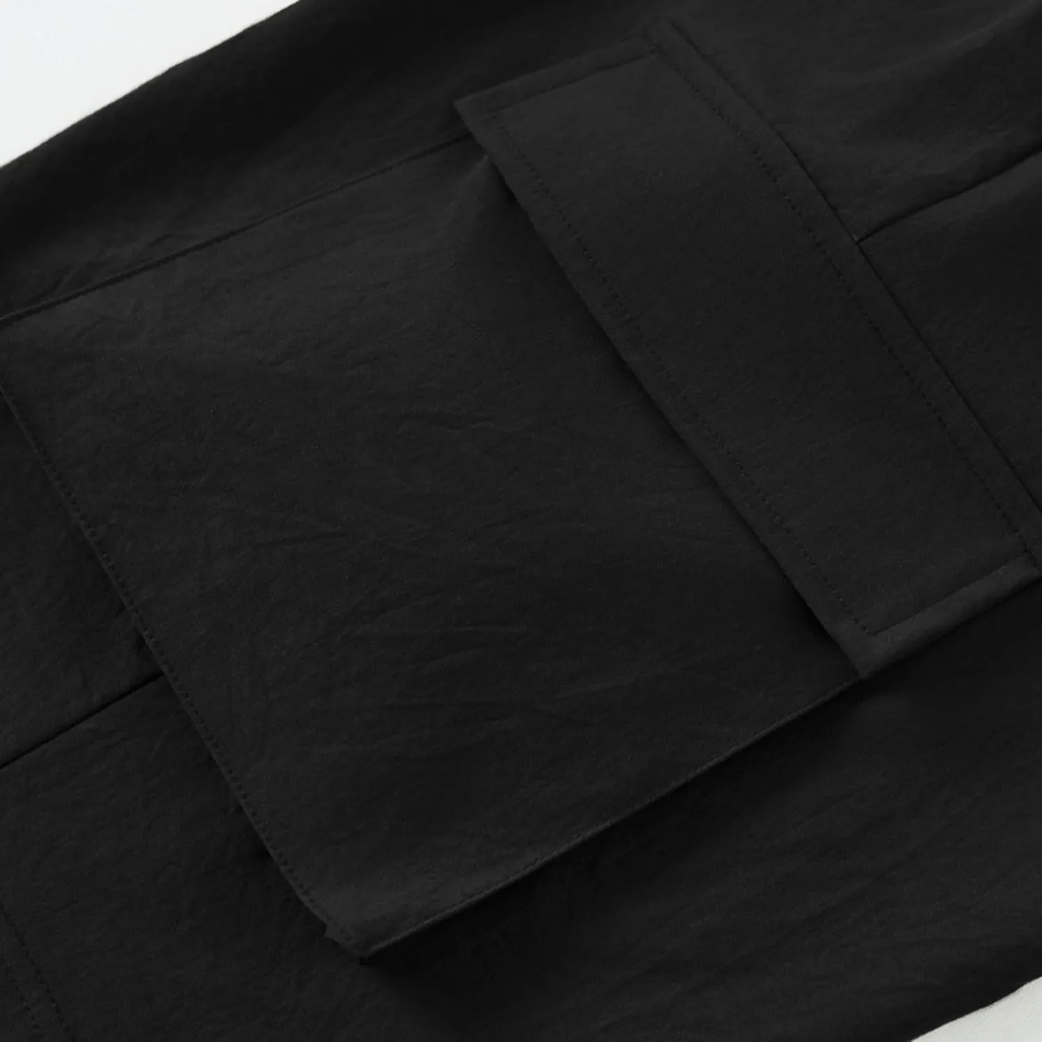 PORCLAY Cargo Shorts for Men Trendy Drawstring Elastic Waist Casual Shorts with Multi Pockets Workout Sport Outdoor