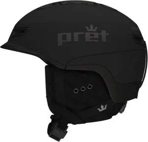 PRET Men's Fury X Durable Lightweight Breathable Goggle Compatible Winter Sports Snowboarding & Skiing Helmet with Removable Ear Covers