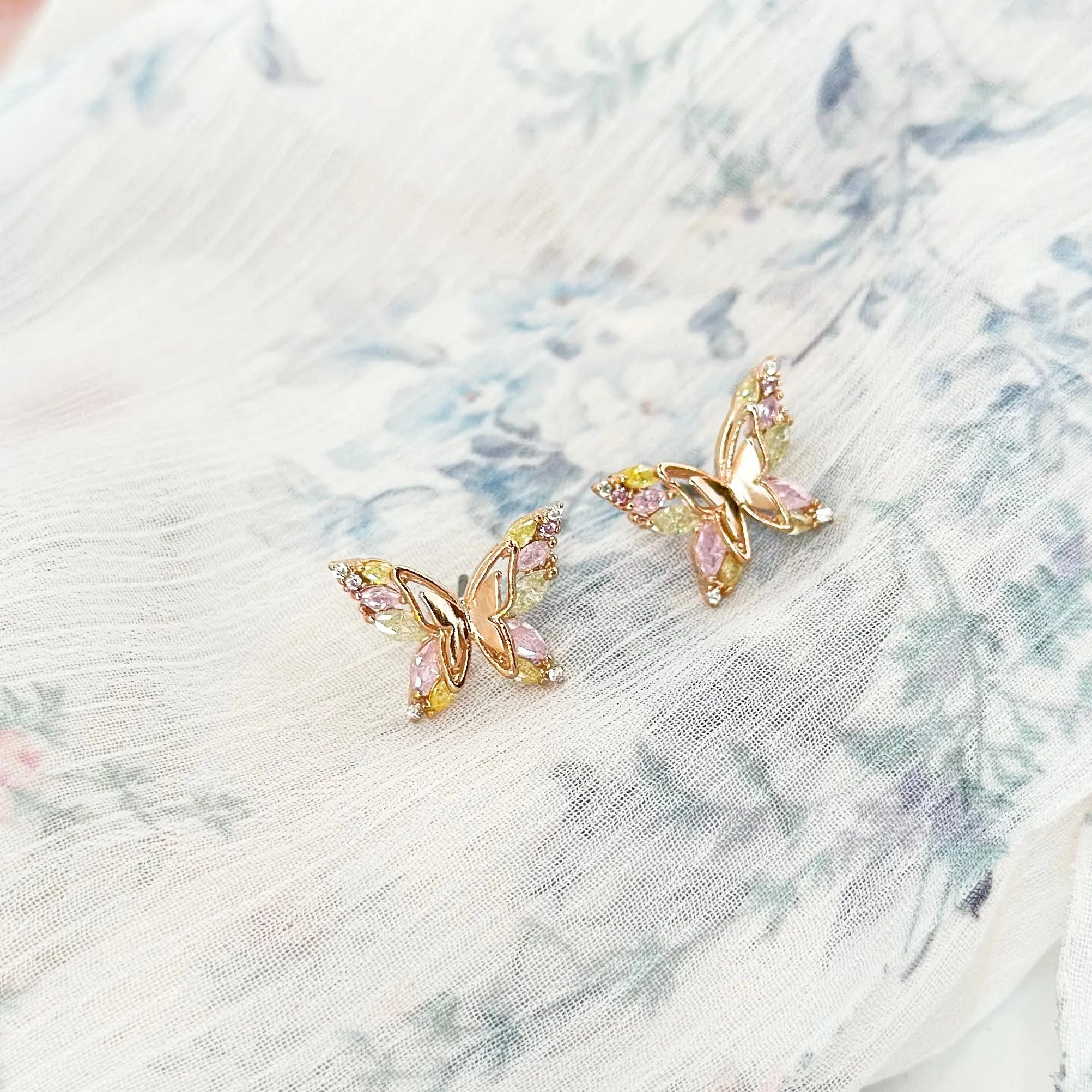 Rose Gold Annabella Earrings