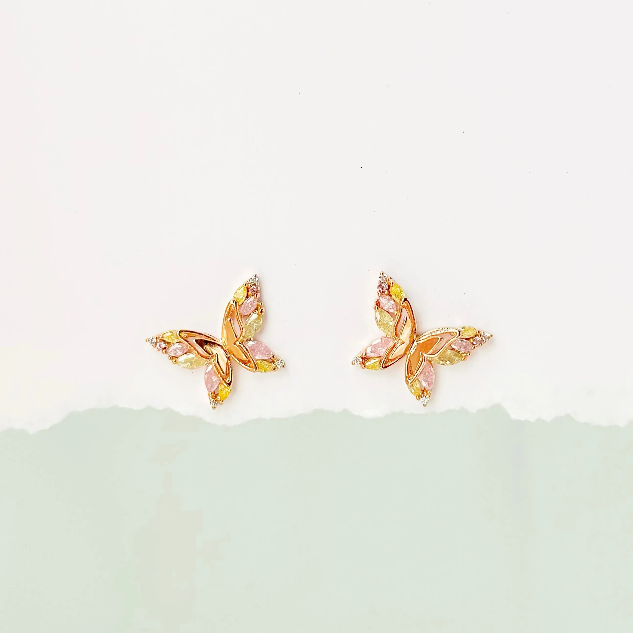 Rose Gold Annabella Earrings