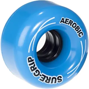 Sure-Grip Aerobic Outdoor Wheels - Made from Shock Absorbing Urethane - Durometer of 85A and Diameter of 62mm - Provide Durable & Smooth Ride - Comes in Diverse Color Options - Set of 8 Wheels