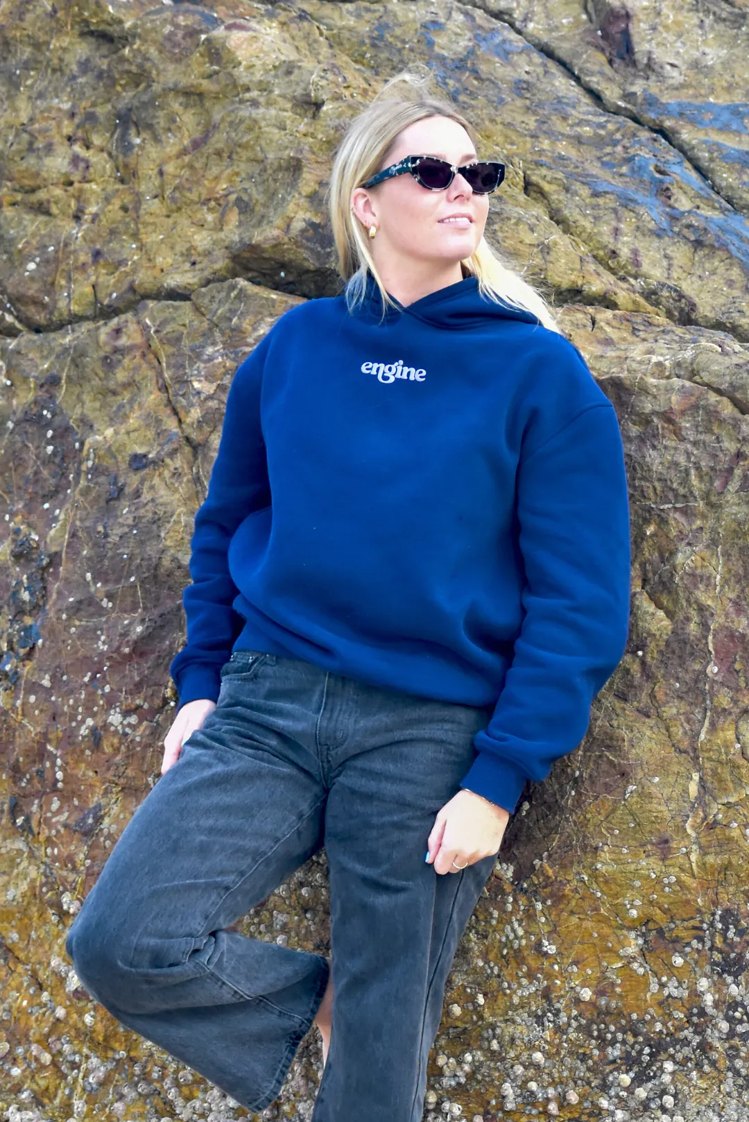 Womens Hoodie - Foam Logo