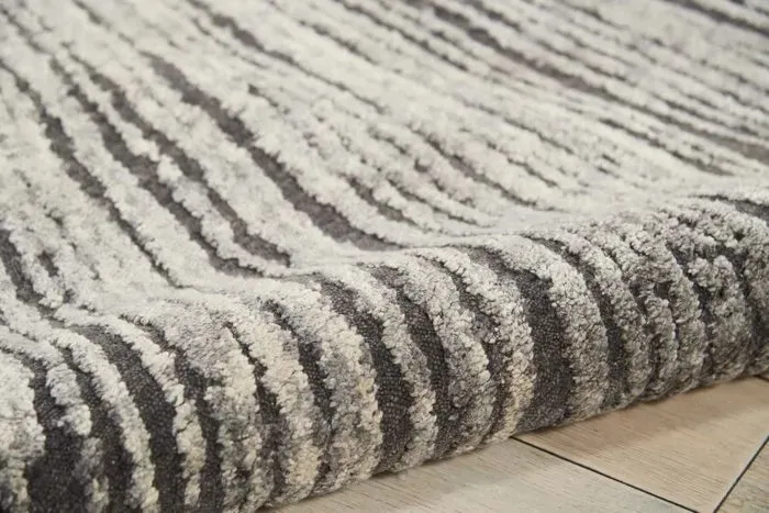Wool & Silk CGS21 Chic Grey Rug