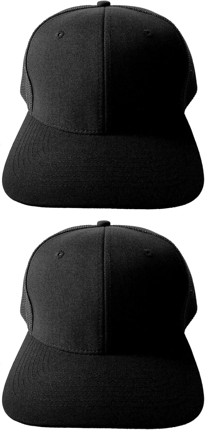 XXL Plus Size Trucker Hat Snapback Big Head Men's Mesh-Back Ball Cap