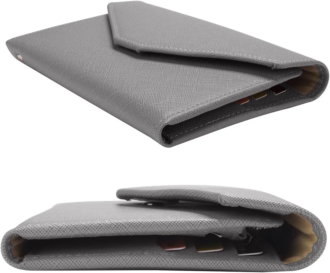 ZOPPEN Mulit-purpose Rfid Blocking Passport Holder Travel Wallet (Ver.4) Passport and Vaccine Card Holder ComboTri-fold Document Organizer Travel Essentials